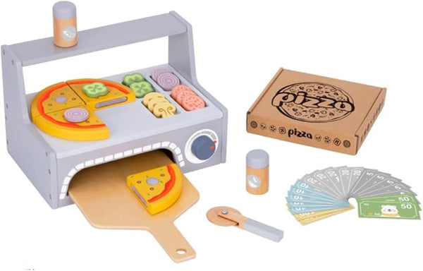 WOODEN PIZZA OVEN - TOOKY TOY
