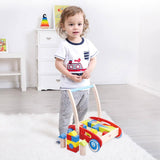 BLOCK CART BABY WALKER - TOOKY TOY