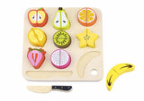 WOODEN CUTTING FRUITS - 9 FRUITS - TOOKY TOY