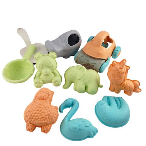 BEACH TOY SET - 10PC