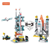 COGO BUILDING BLOCKS - SPACE EXPLORER - 8 IN 2