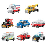 COGO BUILDING BLOCKS - TOWN TRANSPORT - 8 PCS IN A BOX - MIXED