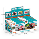 COGO BUILDING BLOCKS - TOWN TRANSPORT - 8 PCS IN A BOX - MIXED