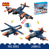 COGO BUILDING BLOCKS - POLAR EXPEDITION - 3 IN 1 - 248 PIECES