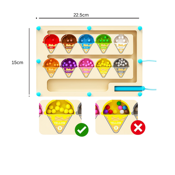MAGNETIC COLOUR AND NUMBER