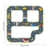 FLOOR ROAD PUZZLE - TOOKY TOY