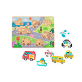 CHUNKY TRANSPORT PUZZLE - TOOKY TOY