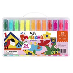 WASHABLE MARKER - 24 COLOURS - TOOKYLAND