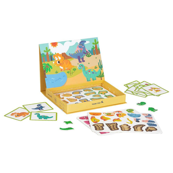 DINOSAUR MAGNETIC PUZZLE BOX - TOOKY TOY