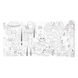 FAIRY WORLD COLOURING ROLL POSTER - TOOKYLAND