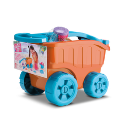 PULL ALONG BEACH TROLLEY - DIVER TOYS