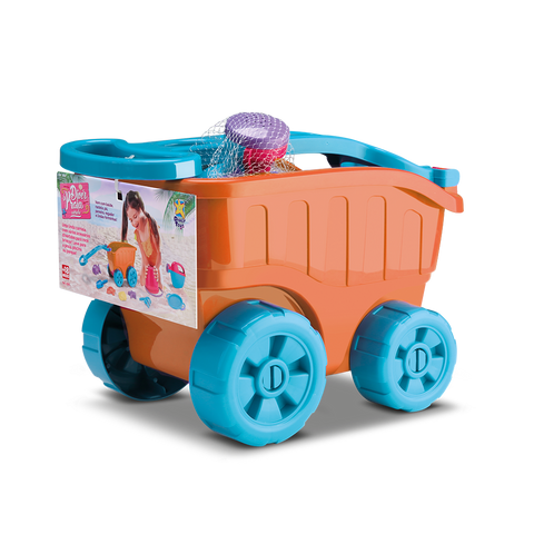 PULL ALONG BEACH TROLLEY - DIVER TOYS