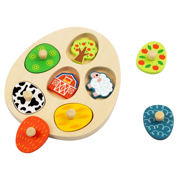 HI PANDO FARM EGG PUZZLE