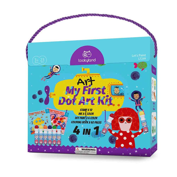 MY FIRST DOT ART KIT - TOOKYLAND