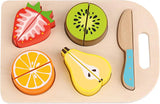 WOODEN CUTTING FRUIT - 4 FRUITS - TOOKY TOY