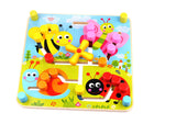 WOODEN REVERSIBLE MAZE - TOOKY TOY - 8 AVAILABLE