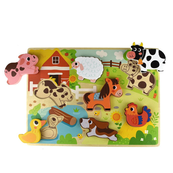 CHUNKY FARM PUZZLE - TOOKY TOY