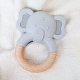 NATURAL TEETHER - ELEPHANT - TOOKY TOY