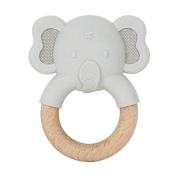 NATURAL TEETHER - ELEPHANT - TOOKY TOY