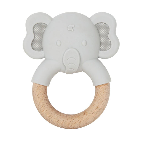 NATURAL TEETHER - ELEPHANT - TOOKY TOY