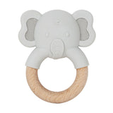 NATURAL TEETHER - ELEPHANT - TOOKY TOY