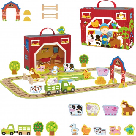 FARM PLAY BOX - TOOKY TOY