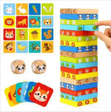 TOOKY TOY - ANIMAL JENGA