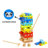 TOOKY TOY - ANIMAL JENGA
