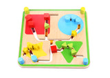 WOODEN REVERSIBLE MAZE - TOOKY TOY - 8 AVAILABLE