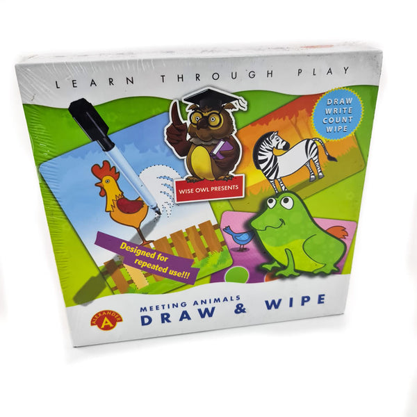 DRAW AND WIPE-YUMMY TIME