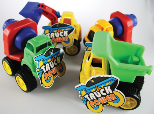TODDLER TRUCK 12PC - SOLD OUT
