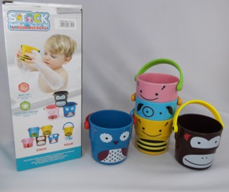 BATH PLAY-STACKING CUPS - OUT OF STOCK