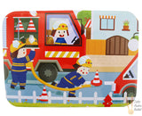 PUZZLE TIN - FIREMAN