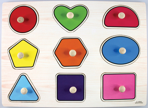 SHAPES PEG PUZZLE