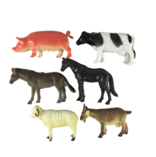 FARM ANIMALS 6PC