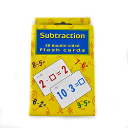 SUBTRACTION FLASH CARDS