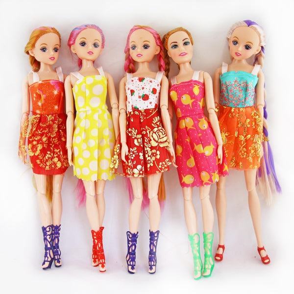 JOINTED FASHION DOLLS (SOLID)