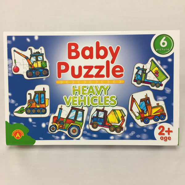 BABY PUZZLE - HEAVY VEHICLES