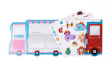 TOOKYLAND RE USABLE STICKER ACTIVITY PAD - 8 AVAILABLE