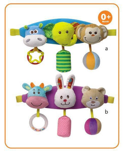 STRAP SOFT ANIMAL MOBILE - 2 LEFT (BLUE COLOUR)