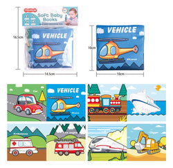 SOFT CLOTH BOOK-VEHICLES