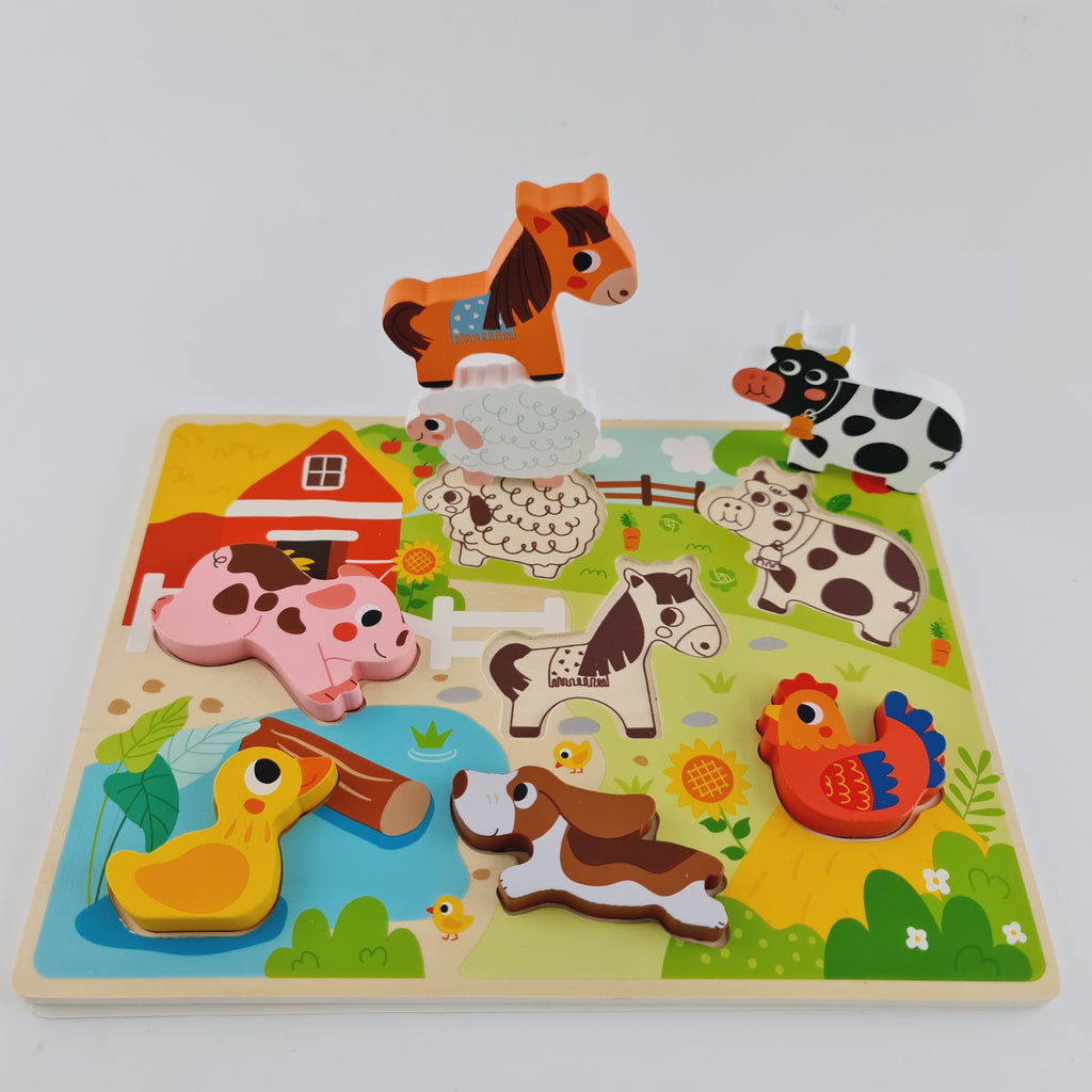 CHUNKY FARM PUZZLE-TOOKY (out of stock) – Free Range Kids ZA