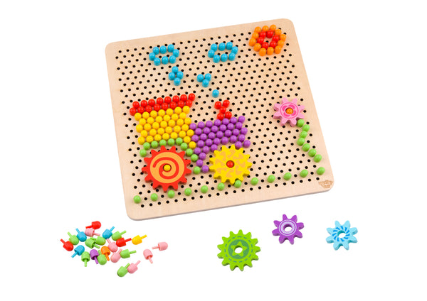 BIG PATTERN PEGS - TOOKY TOY