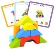 TOOKY BLOCKS WITH PATTERN  CARDS